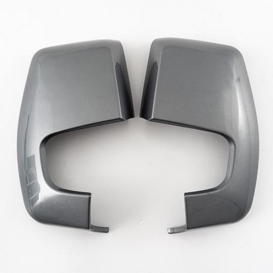 LH+RH Gray Rearview Mirror Cover Cap Housing For Ford Transit Custom 2012-2023