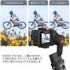 hohem Pro4 Action Camera Gimbal for GoPro Hero 10/9/8/7/6/5, Osmo Action, Insta360 OneR Cameras, 3-Axis Handheld Stabilizer, IPX4 Waterproof, Motion D