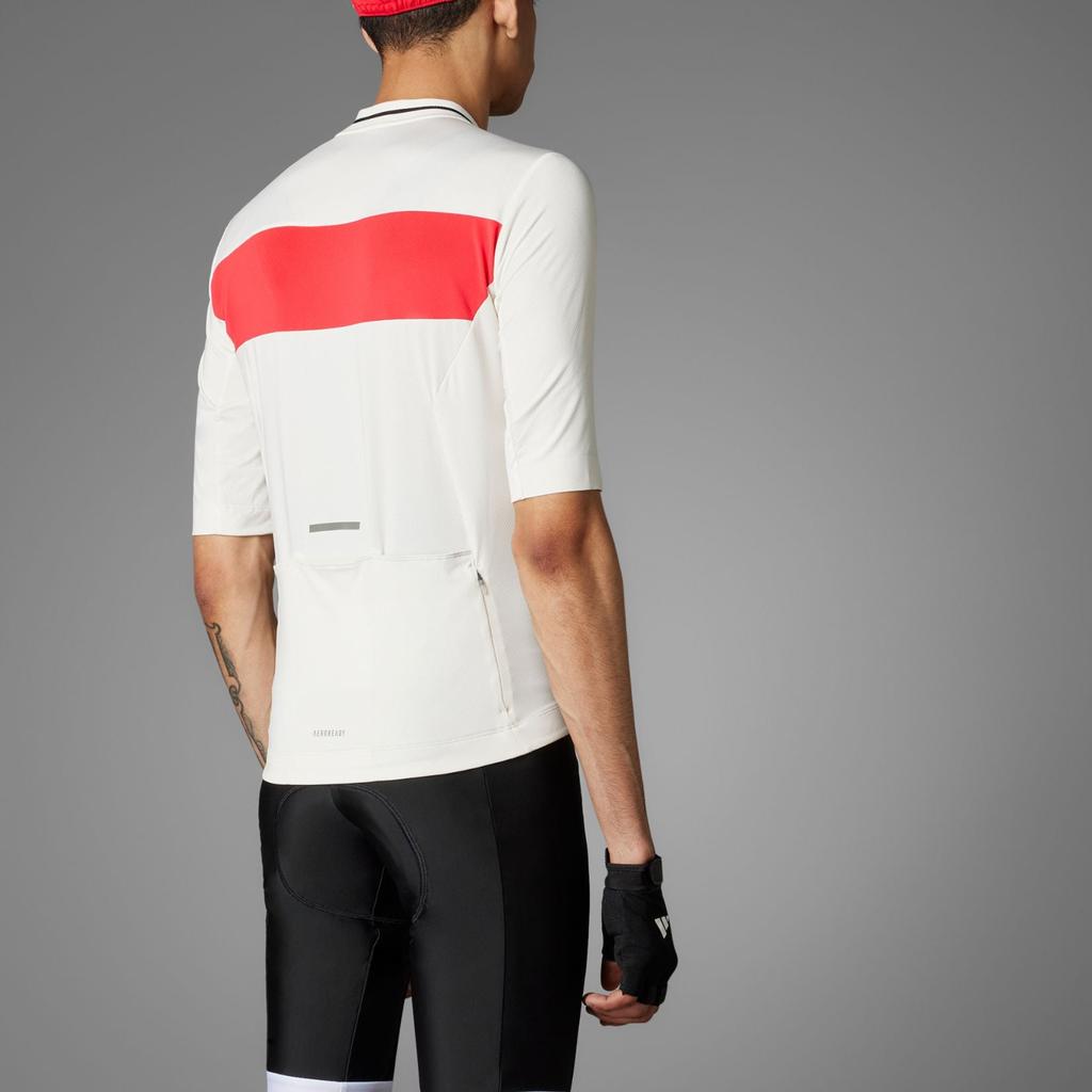Adidas Free Shipping With AdiClub Adidas Heritage Tempo 3 Stripes Cycling Jersey JF8470