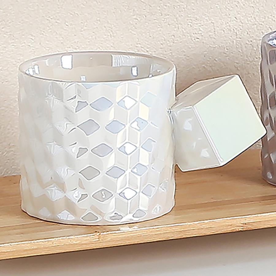 

Wind Colorful Pearl Ceramic Cup Mug Single Water Cup Household Breakfast Milk Cup Holiday Souvenir 301-400ml