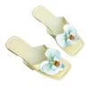 Thai holiday fairy butterfly flower shoe buckle Phalaenopsis shoes flower cool slippers accessories women's niche seaside shoe buckle