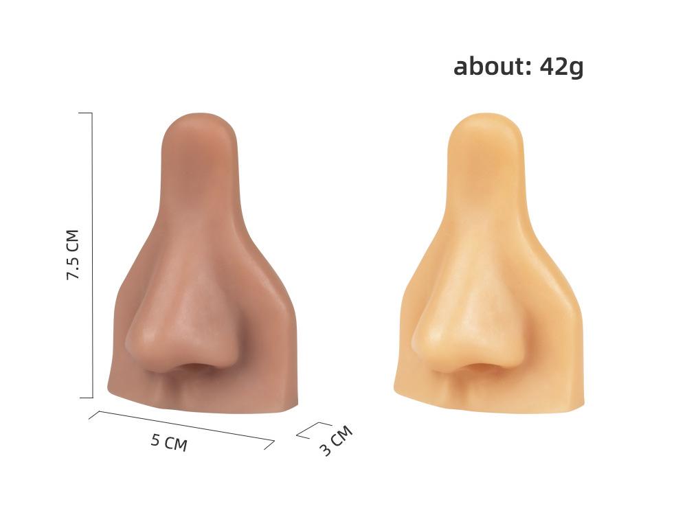 Silicone Ear Model for Light/Dark Skin Tones - Soft Ear Model for Ear Picking Practice