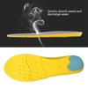 1 Pair Breathable Shoe Pads Skin-friendly EVA Sweat-absorption Sport Insoles for Fitness