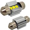 4 Pcs Bulb 31mm C3W LED SV8.5 12-24V CANBUS 320lm Strong White Light Off-Road