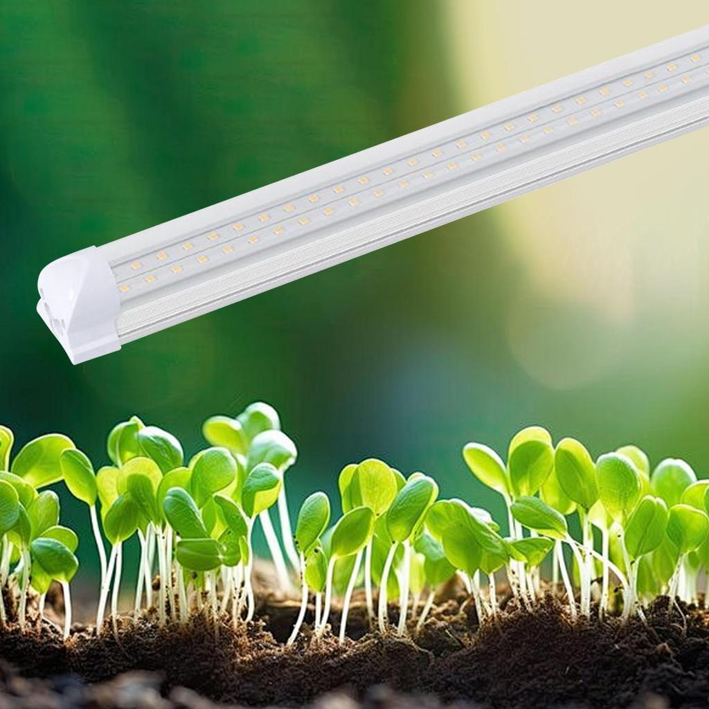 Plant Growing Lamps 2Ft Sunlight Plant LED Growing Light Linkable Bulbs For Seedlings Houseplant Flowers Vegetable Hydroponic