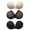 Pasties Seno in Silicone con Pizzo Ispessito e Laccetti per un Sollevamento Potenziato