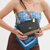 Coach CV978 Klare Crossbody Bag Signature Canvas Tan Black IMXB2