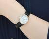 SUN FLAME Made In Japan Women's Watch MJL-B22-BK Black, Mother of Pearl Dial, Arabic Numerals