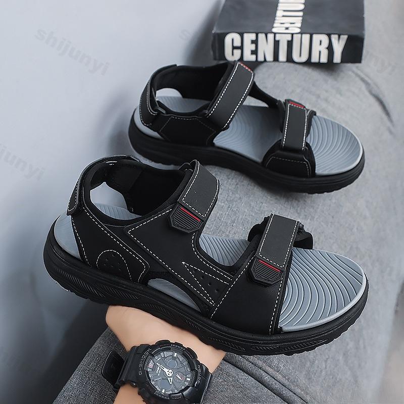 Fashion Mens Sports Sandals 2025 Summer New Casual Sandals Outdoor Beach Sandals Male Open Toed Fashion Lightweight Comfortable Shoes