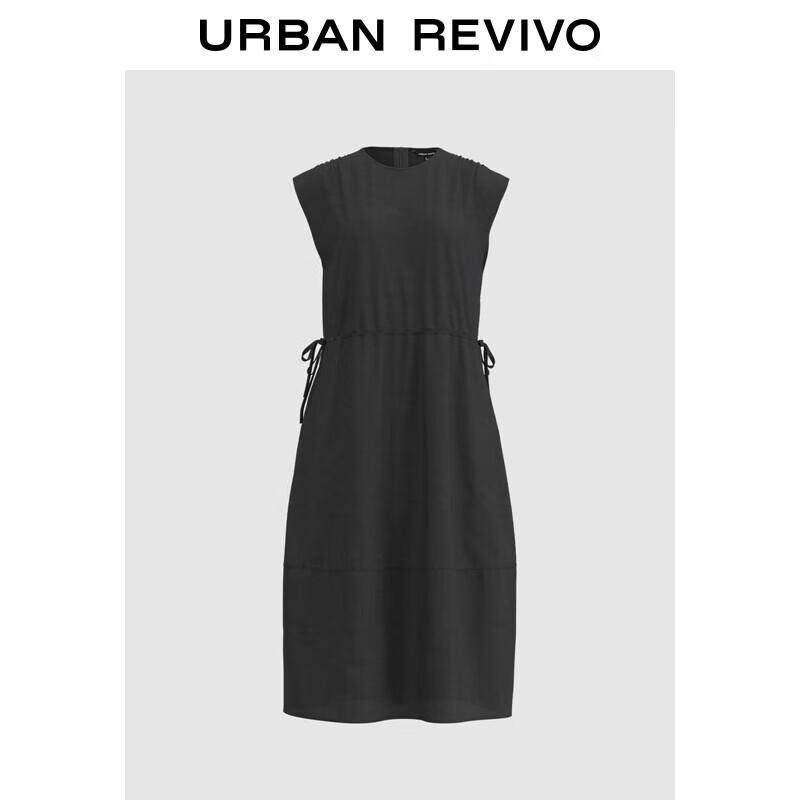 

UR Women s Simple Elegant Pleated Sleeveless Long Dress XL