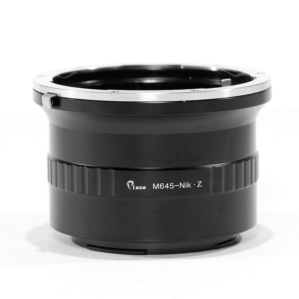 

Pixco Lens Mount Adapter for Mamiya 645 M645 Lenses to Nikon Z Mount Cameras 645 to Nikon for Nikon Z6 and Nikon Z7 (Mamiya Z)