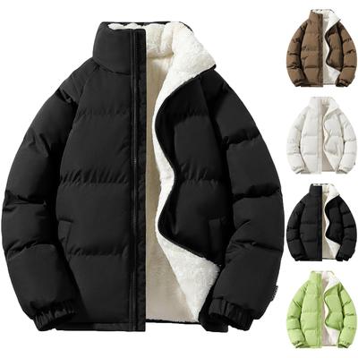 Manteau d'hiver chaud, coupe cintrée, épais, veste décontractée, vêtements d'extérieur, haut chemisier