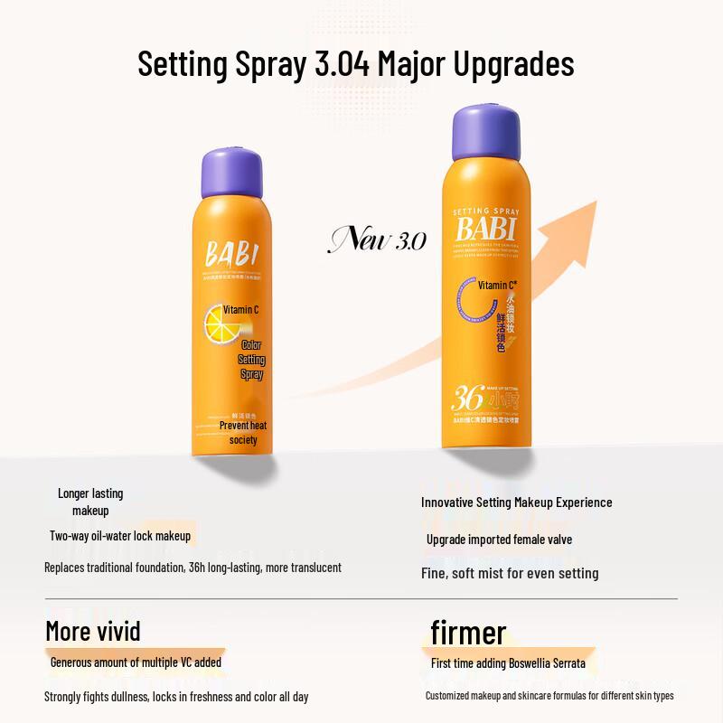 BABI Long-Lasting Makeup Setting Spray