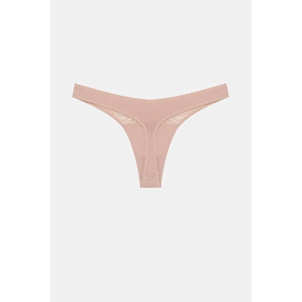 Chiloți tanga multicolori cu 3 piese Leaf Tones