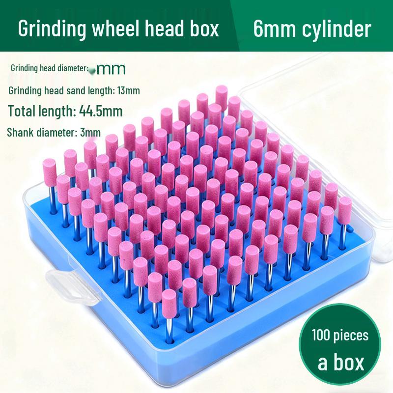 3mm T-Type Grinding Head for Electric/Pneumatic Grinder: Small Metal Polishing Wheel