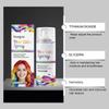 Hoegoa Red Temporary Hair Spray Colorful Hair Color Natural Color Uniform Coverage Fashion Hairdressing Agent