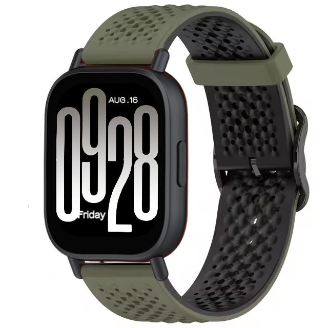 20mm 22mm Silikonarmband für Redmi Watch 5 Active/Lite Sport Smartwatch Atmungsaktives Ersatzarmband für Redmi Watch 5 Lite