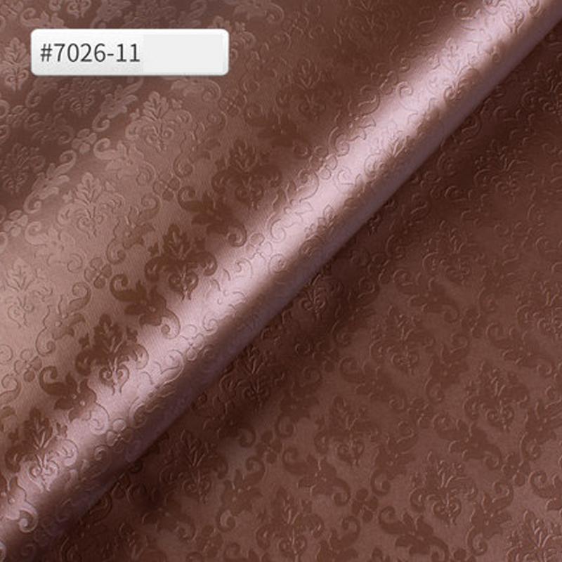 100x138cm Artificial Leather Damascus Pattern Faux PU Leather Fabric For Diy Upholstery Furniture Sofa Car Bag Sewing Material