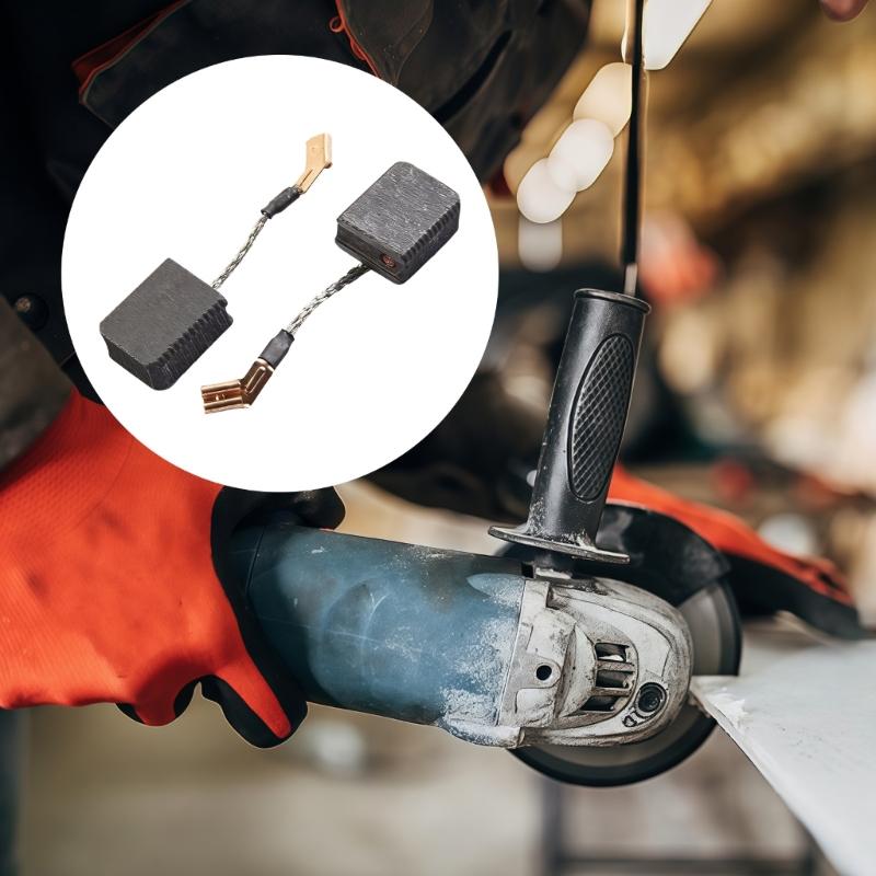 10Pcs Heavy Duty Replacement Carbon Brushes for DWE4238 DWE4246 DWE4257 N421362 DWE4217 Angled Grinder Accessories