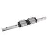 HGR15 Linear   Rail, Bearing Steel Linear Rail with 2Pcs HGH15CA Slider Blocks for CNC Machine, Automation Equipment, Robot, Equipment Parts, Smoo