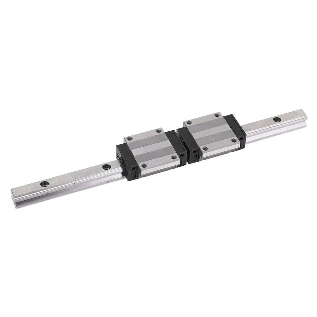 HGR15 Linear Rail, Bearing Steel Linear Rail with 2Pcs HGH15CA Slider Blocks for CNC Machine, Automation Equipment, Robot, Equipment Parts, Smoo