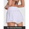 Charmleaks 3" Women 2 in 1 High Waisted Swim Board Shorts UPF 50+ Quick Dry Swim Trunks with Liner