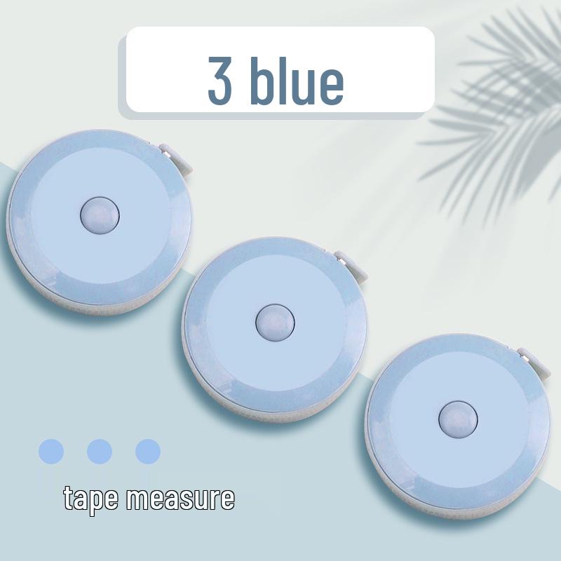 2m Leather Mini Tape Measure - Soft, Multifunctional Ruler for Measuring Hips, Waist, Bust, and Clothes