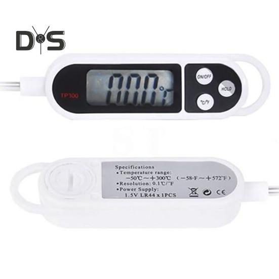 Lebensmittelthermometer, digitales Kochthermometer zum Kochen von Milchfleisch, multifunktionaler Küchentemperaturdetektor