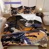 Dark Fantasy Battle Shadows Unite Threepiece Set 1 Duvet Cover 2 Pillowcase Without Core Bedding Set Christmas Birthday Gift