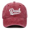 1pc Fashion DAD MOM Embroidery Baseball Caps Adjustable Couple Hiphop Baseball Hats Distressed Faded Cap Vintage Sunscreen Hats