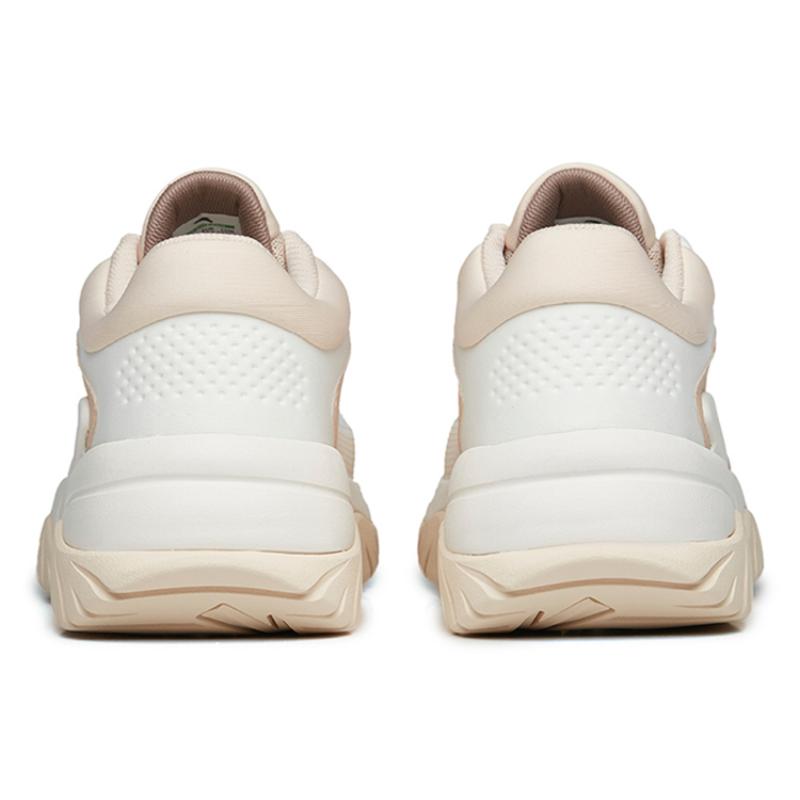 ANTA Variety Training Collection Training Shoes Women's Low top Ivory White/Wheat Khaki Sneakers