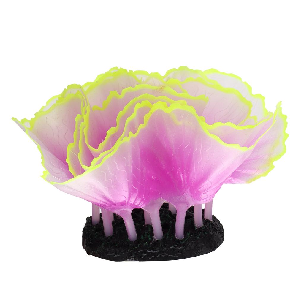 Akvarium Fluorescerende Salatkorall Dekorasjon Simulering Marine Planter Akvarium Landskapsforming