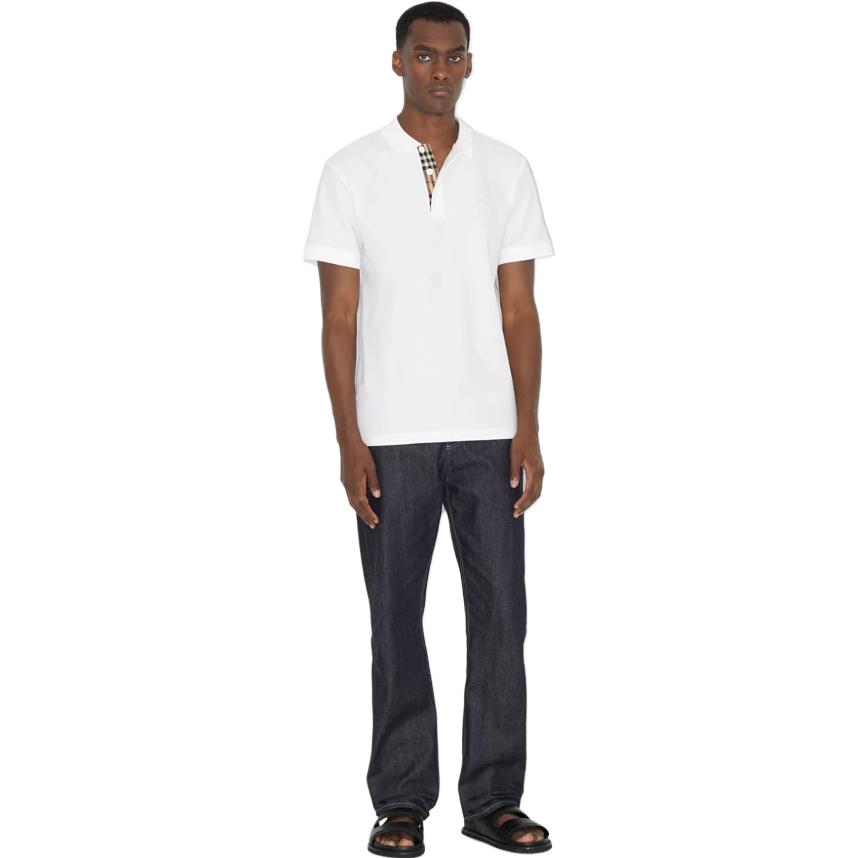 Burberry Monogram Motif Cotton Pique Polo 80552291