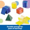 Learning Resources Folding Geometric Shapes(TM) Transparent 3D Shapes & Folding Diagrams LER 0921