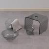 Senko Checker Hand 15 X X 65927 Pail, Gray, Approx. 27.5 10.3cm (H),