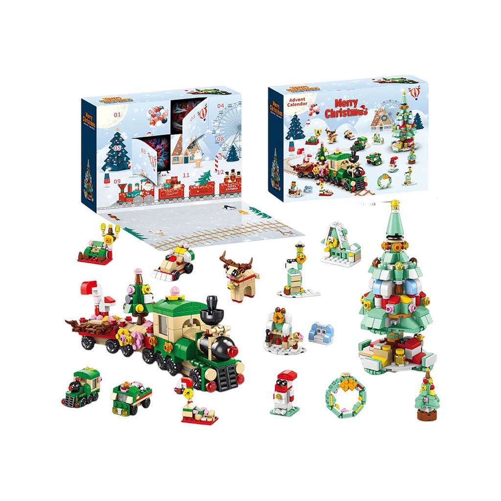 Christmas Countdown Calendar Includes Arrival Calendar, Christmas Enhanced Hands Skills, Surprise Christmas Collectibles