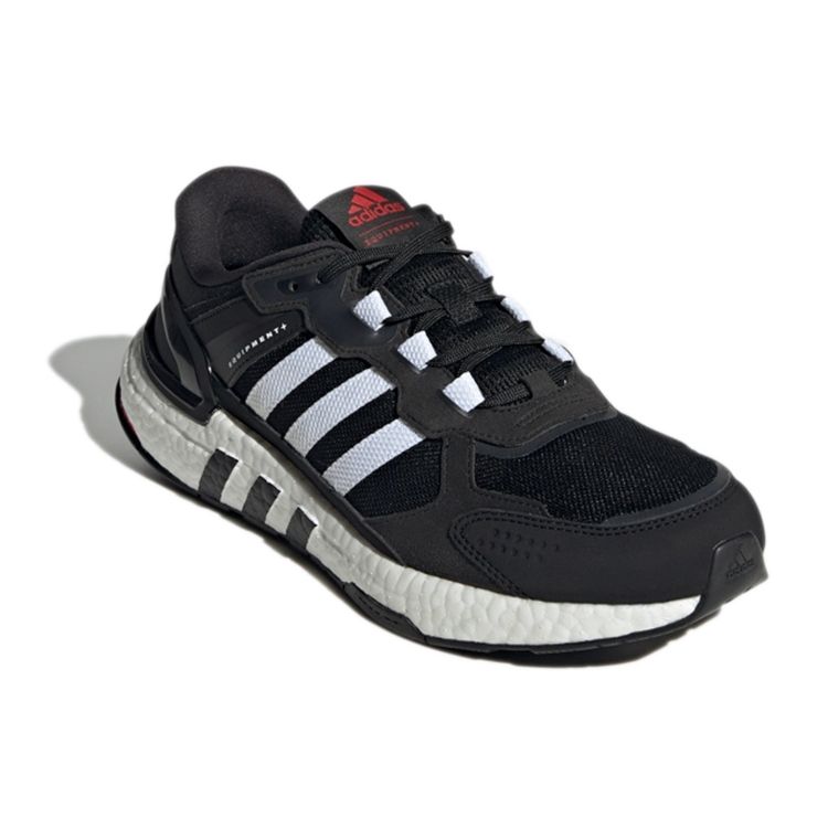 adidas Equipment Comfortable Mesh Non-Slip Wear-Resistant Low-Top Running Shoes Unisex Running Shoes Black White GX6630