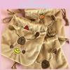 Adorable Plush Capybara Drawstring Bag Large Capacity Cute Pouch Storage