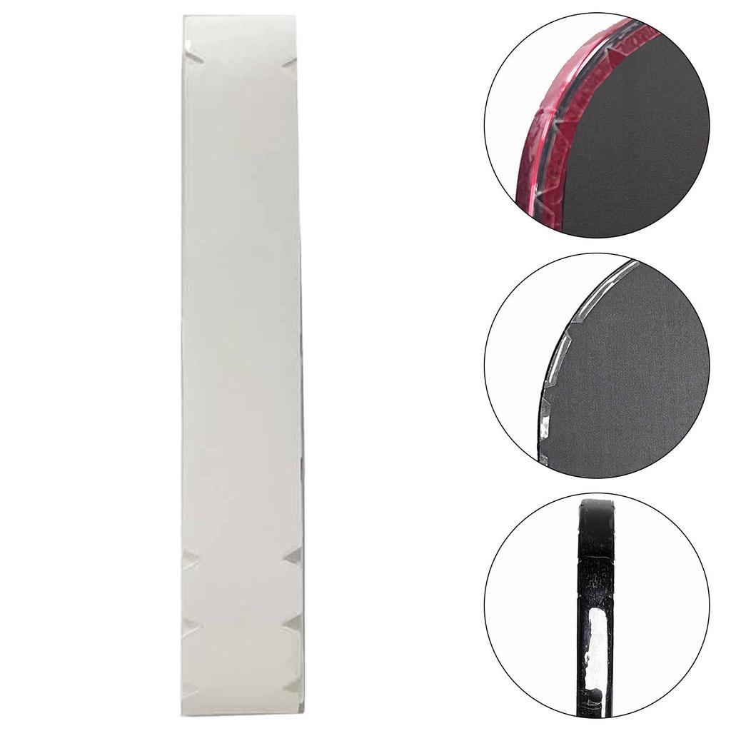 76cm Pickleball Paddle Protective Edge Tape TPU Clear Paddles Head Edges Guard Protector Head Sticker for Pickleballs Accessorie