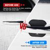 For Volkswagen VW Carbon Fiber Car Door Bowl Sticker Anti-scratch Paint Protection Film Scirocco Passat Polo B5 B6 B7 CC Tiguan