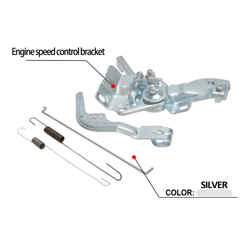 Motorcycle Throttle Control Lever Arm Governor Link Rod Control Spring Kit 5.5HP 6.5HP For Honda GX140 GX160 GX200 168F Engine