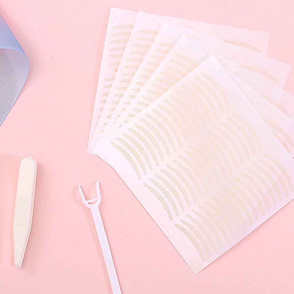 Life Beauty 360 stk Blomster øyelokk selvklebende blonder dobbel form klistremerker Tape Lady Tool