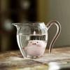 Ceramic Cartoon Ceramic Tea Cup Lying Flat Spitting Bubbles Pig Spit Bubbles Cup Funny Pig Shape Reusable Bubbling Tea Pet Piggy