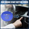 INFINAUTO Engine Start Stop Button Cover for Honda New Vezel RV Series Ignition Starter