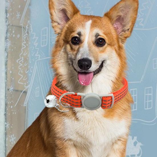 Yousheng Pet Collar Breathable Reflective Lightweight Nicely Designed Dog Leash Breakaway with Bell for Training