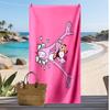 Palmeiras Printed Beach Towel Quick Dry Soft TowelPortable Large Rectangular Beach Blanket for Travel Swimming Pool