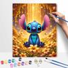 Disney Stitch oil painting hand painting art kit coloring painting handmade diy home decoration gift