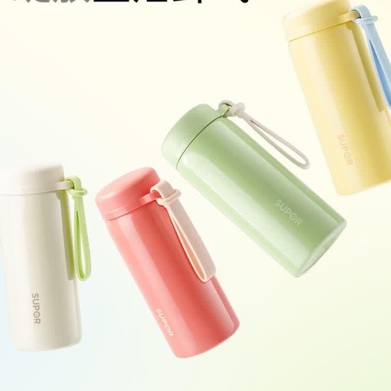 SUPOR 316L Stainless Steel Portable Mini Thermos Bottle