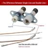 Universal Gas Stove Ignition Pin and Thermocouple Flameout Protection Kit