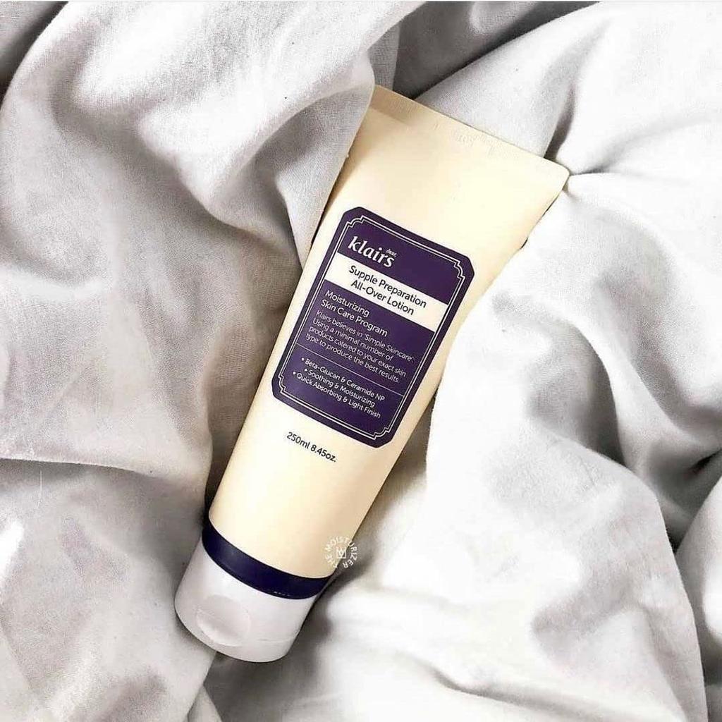 Supple Preparation Lotion Korean Body Emulsion Supple Preparation Lotion 250ml [dear,klairs] All-Over (250ml) Cosmetics, Lotion, Lotion,